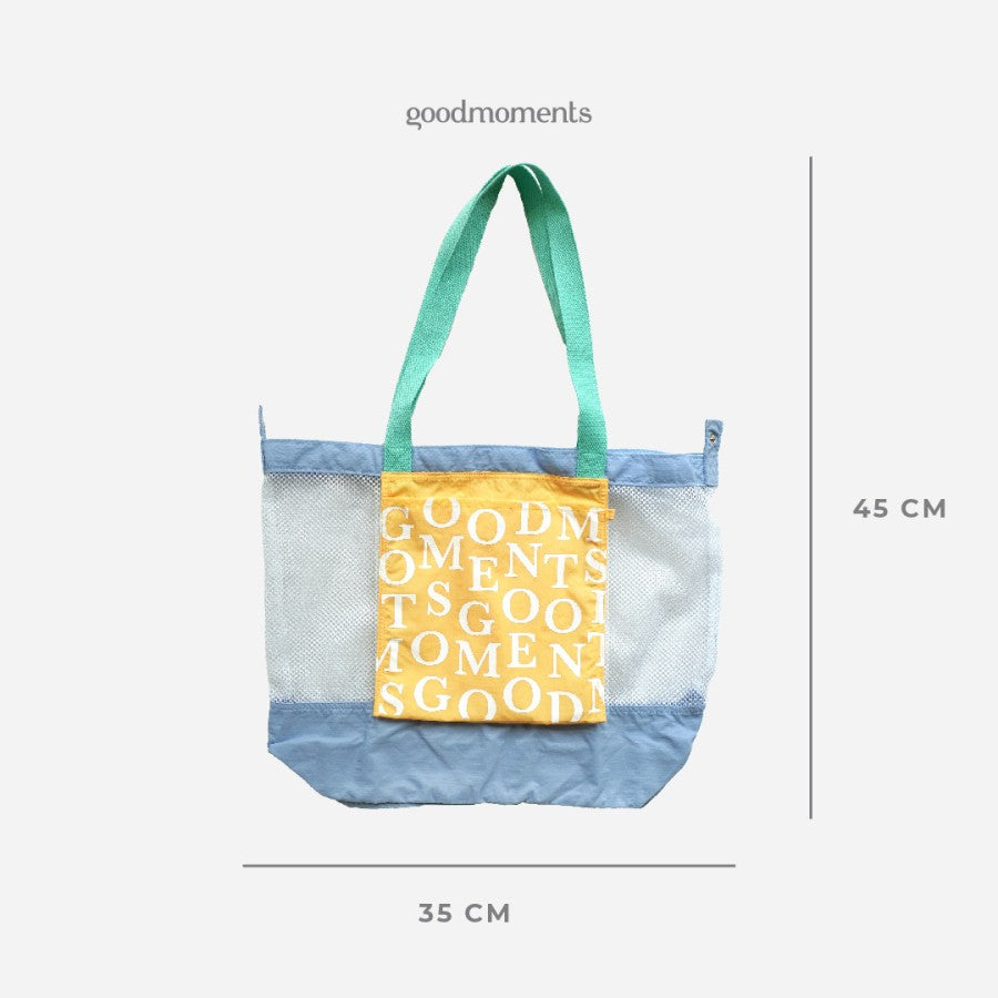 Yuna Bag - Foldable Mesh Tote Bag