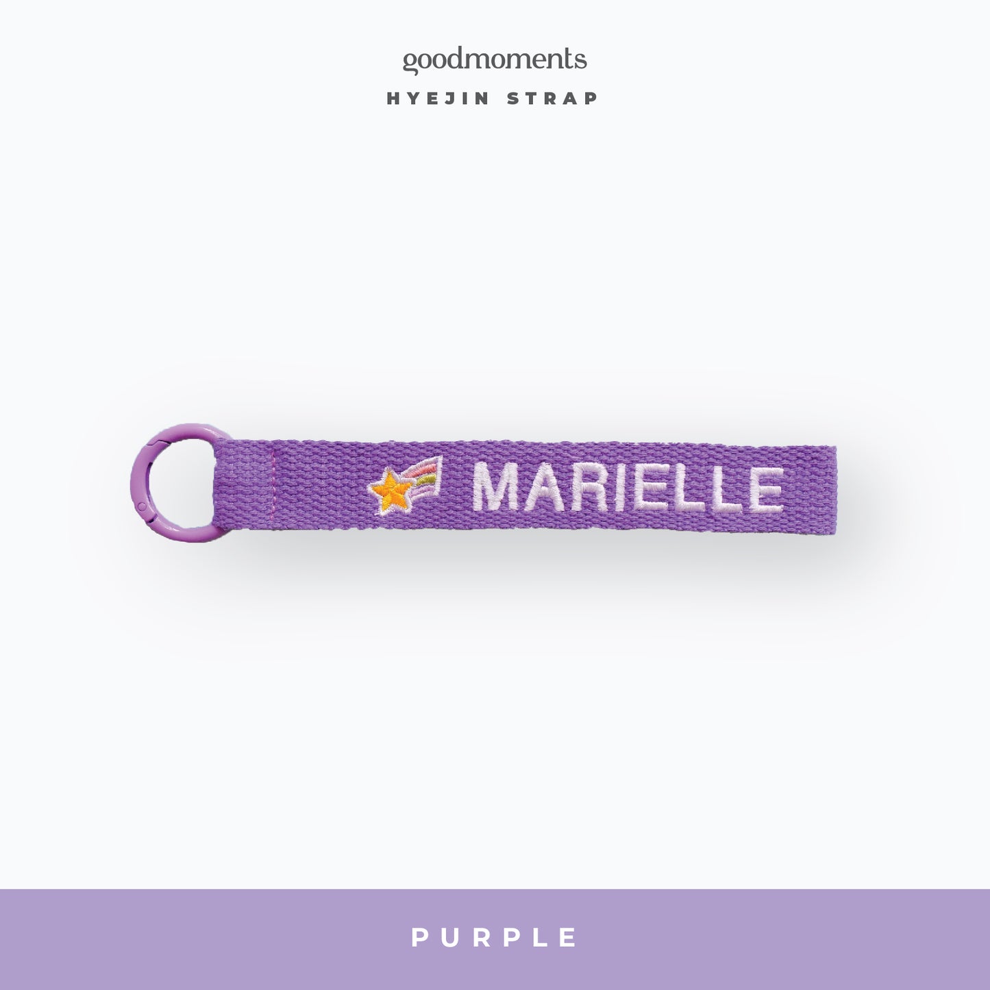 HYEJIN STRAP - Custom Embroidery Strap