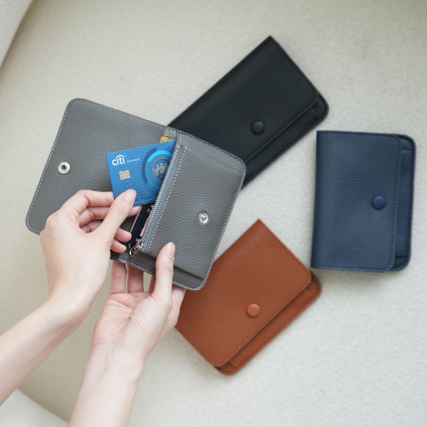 MILLIE WALLET - Synthetic Leather Mini Wallet