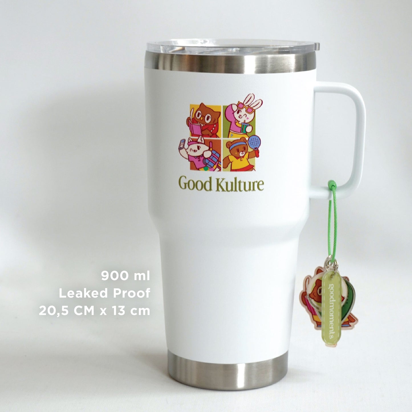 GOOD KULTURE TUMBLER by Goodmoments x Koultoura - 900ml Tumbler