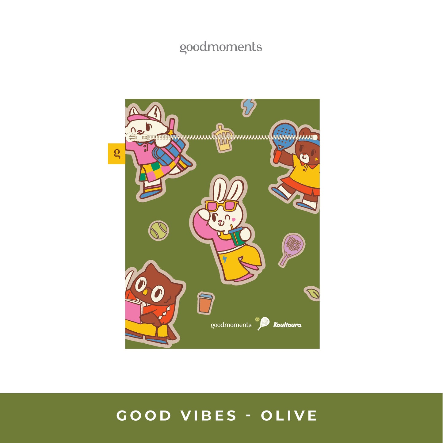 Good Kulture Wetbag by Goodmoments x Koultoura - Reusable Waterproof Wetbag