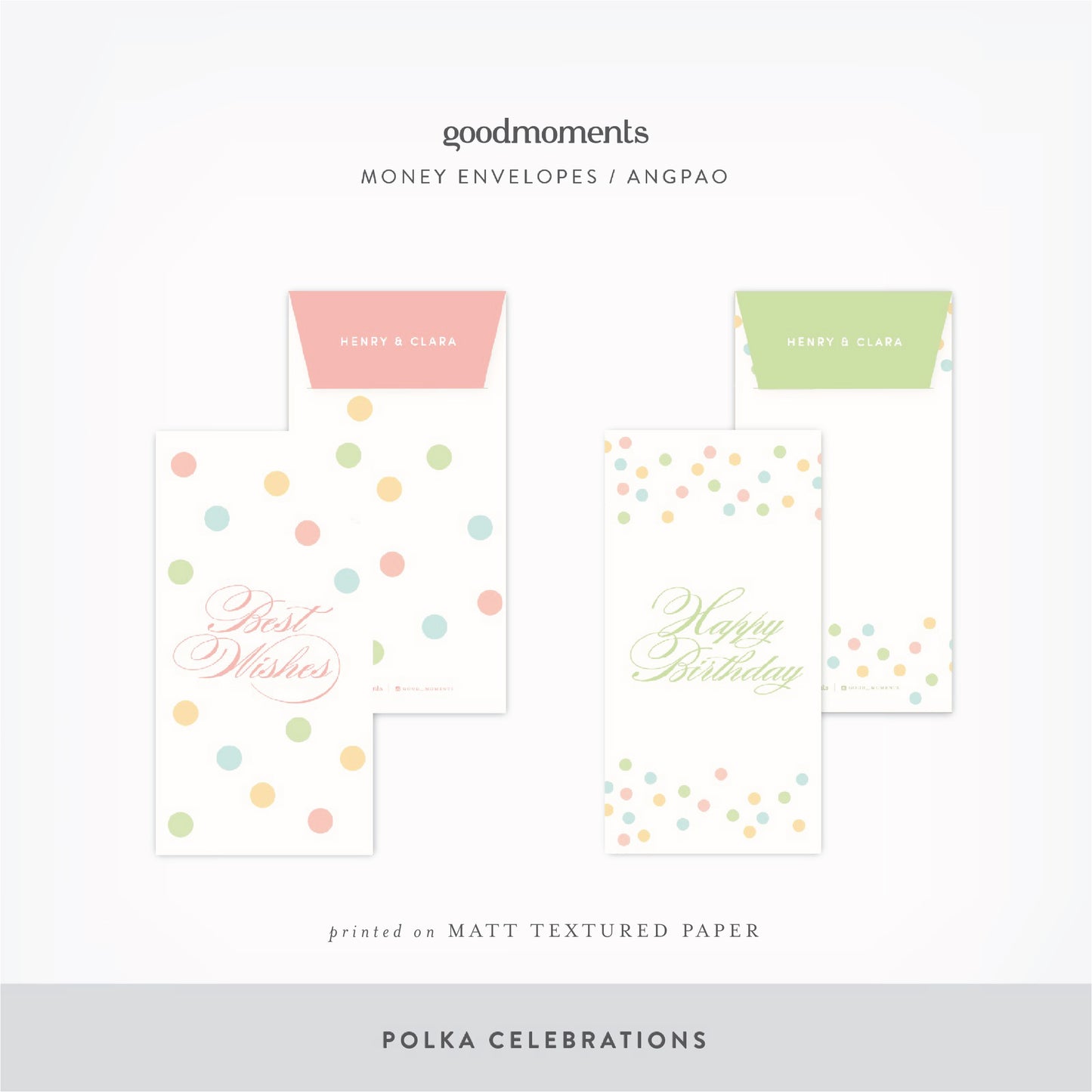 CELEBRATIONS Custom Money Envelope - Custom Money Envelope
