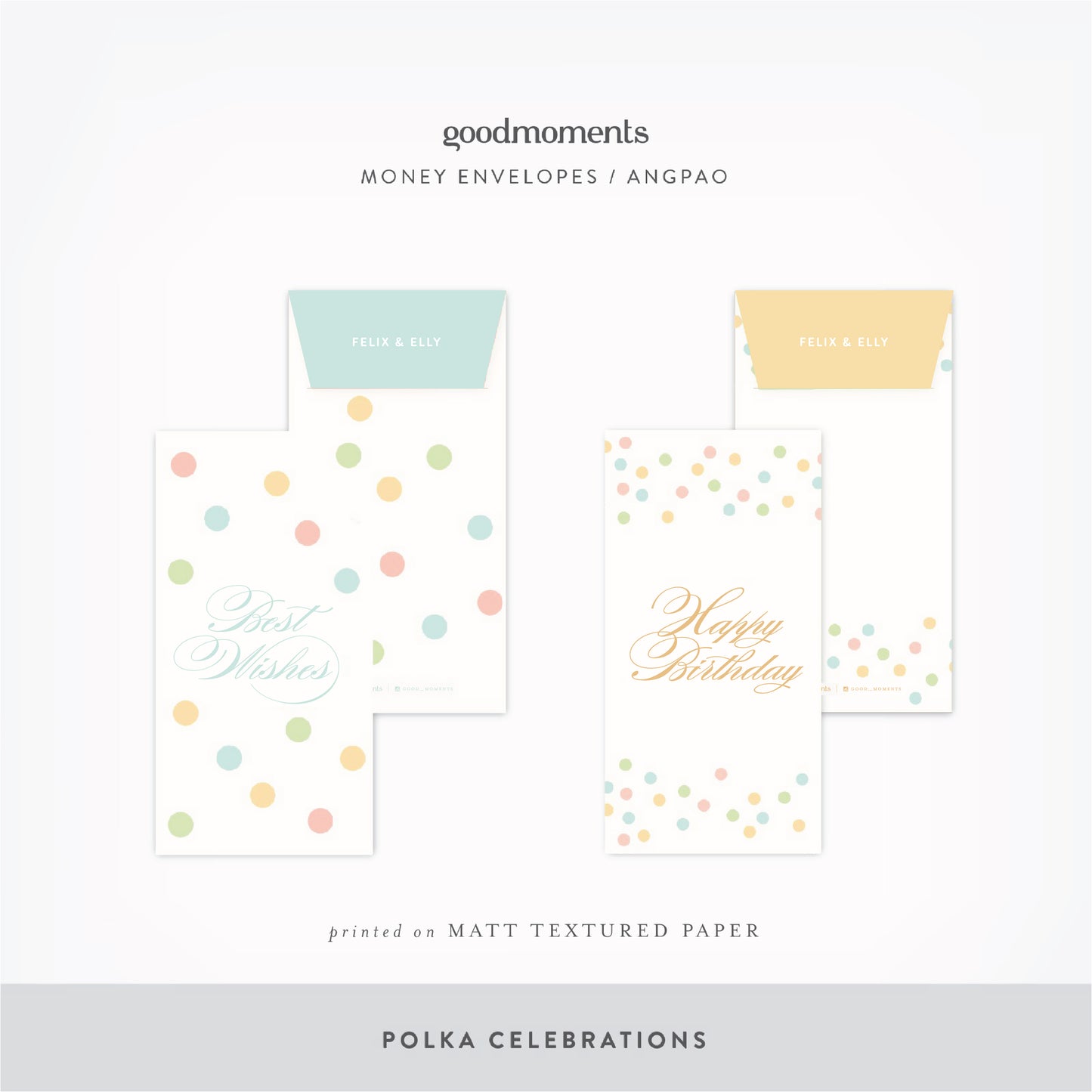 CELEBRATIONS Custom Money Envelope - Custom Money Envelope