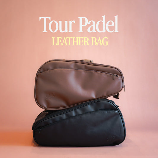 TOUR PADEL LEATHER - Synthethic Leather Padel Bag