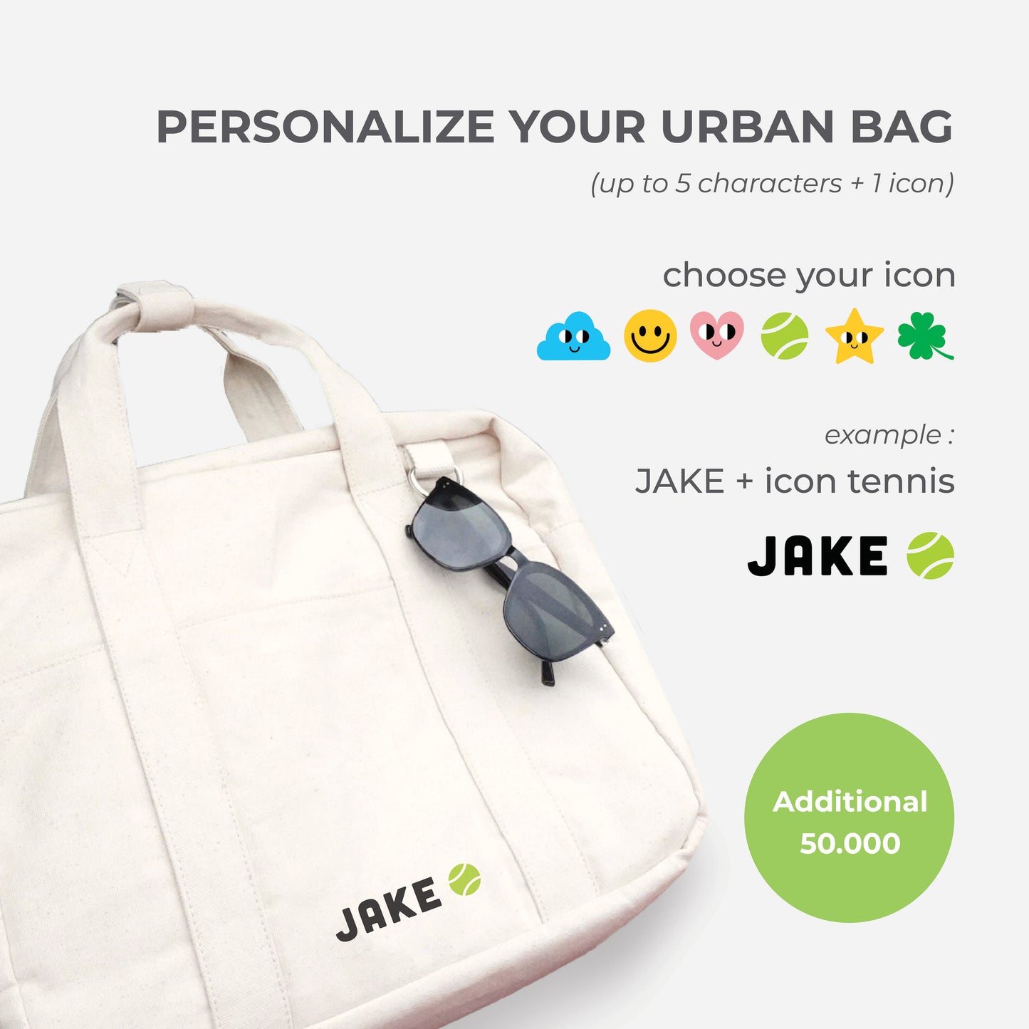 URBAN CANVAS TOTE - Daily Canvas Bag