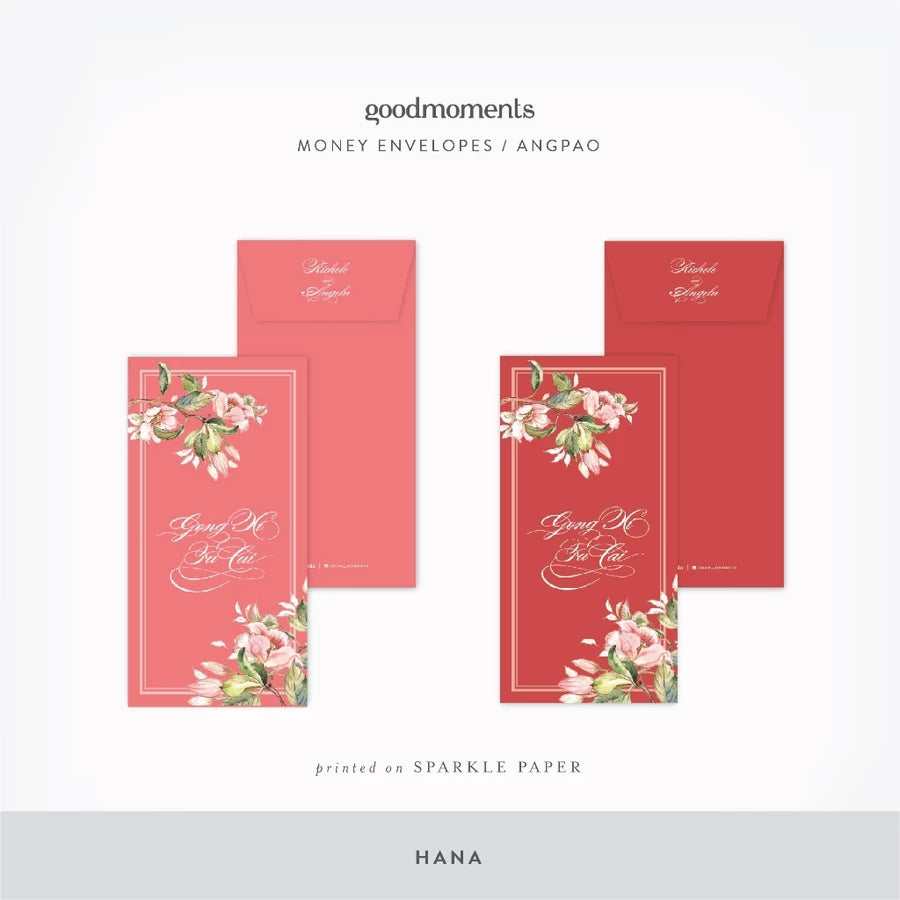 FLOWERS Custom Money Envelope - Custom Money Envelope