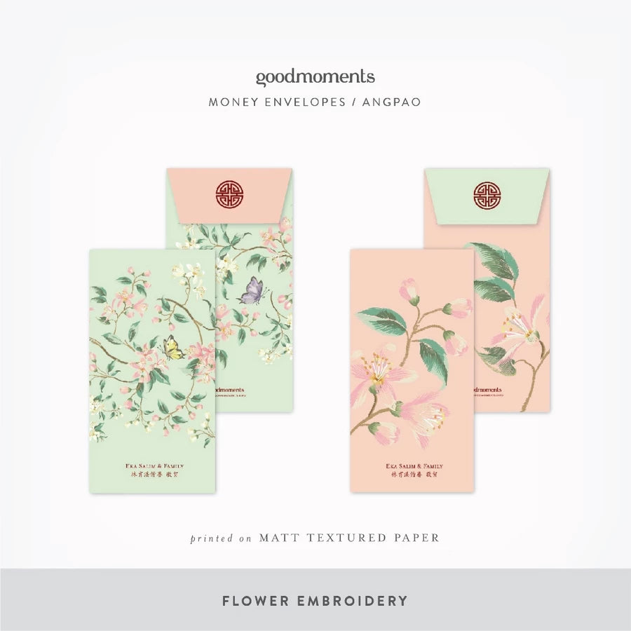 CLASSIC PASTELS Custom Money Envelope - Custom Money Envelope