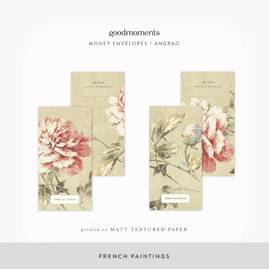 FLOWERS Custom Money Envelope - Custom Money Envelope