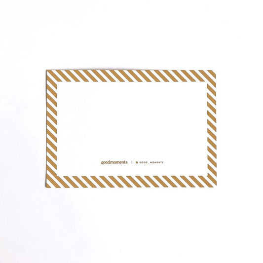 EXTRA GREETING CARD - Custom Your Message