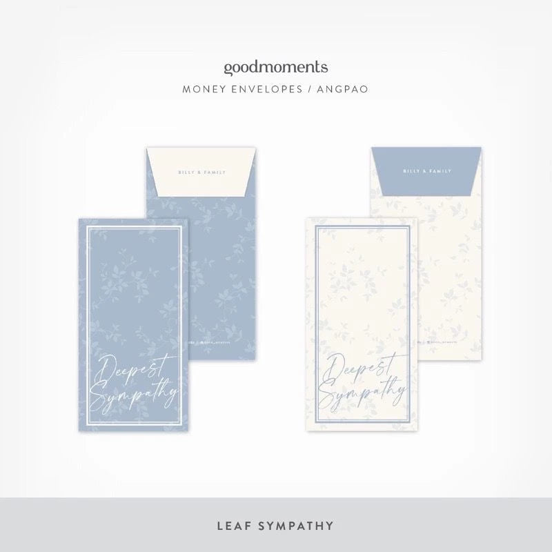 SYMPATHY Custom Money Envelope - Custom Money Envelope