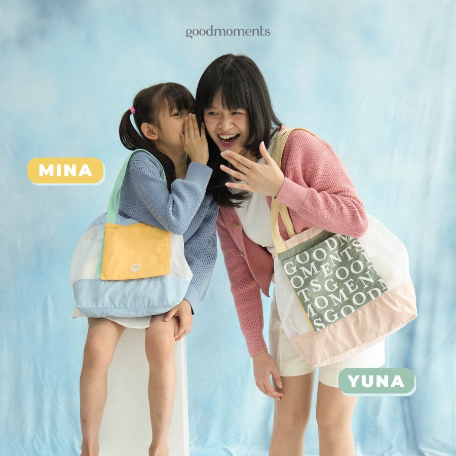 Yuna Bag - Foldable Mesh Tote Bag