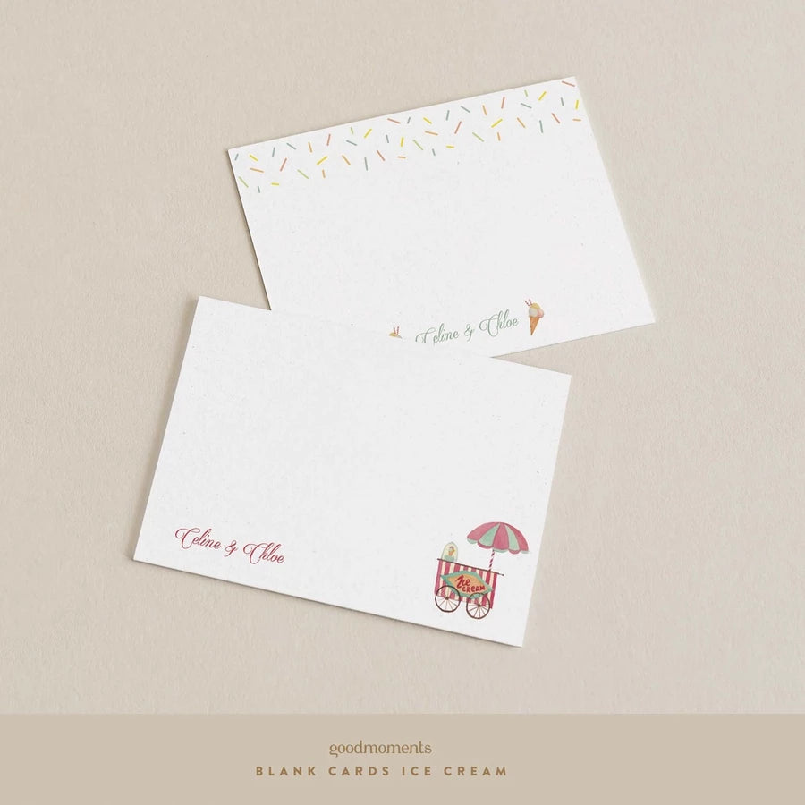 KIDS BLANK CARDS MINI STATIONERY - Greeting/Gift Cards