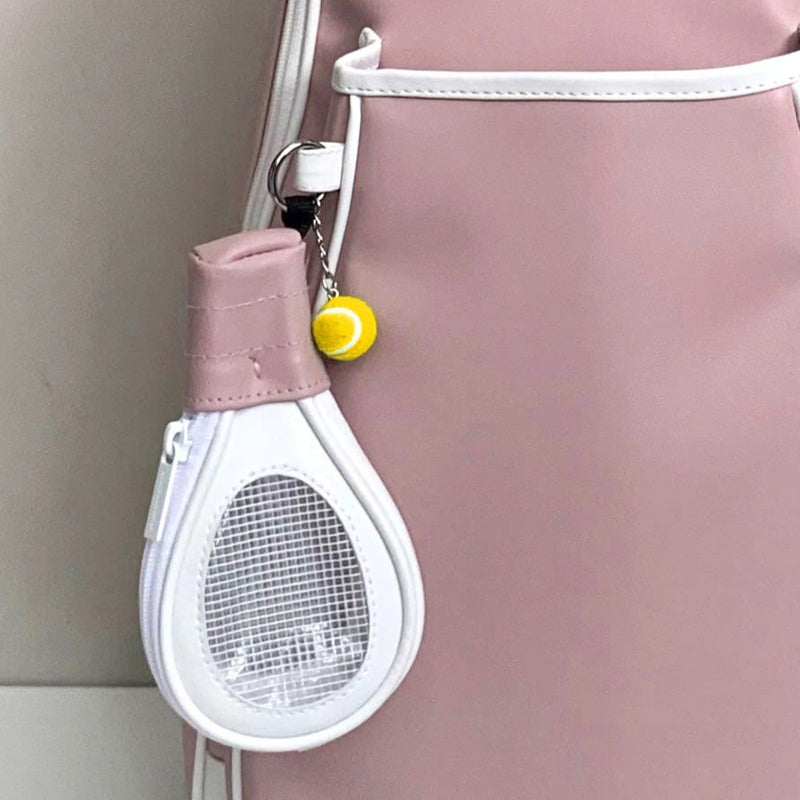 Racket Bag Charm - Racket Pouch Bag Charm