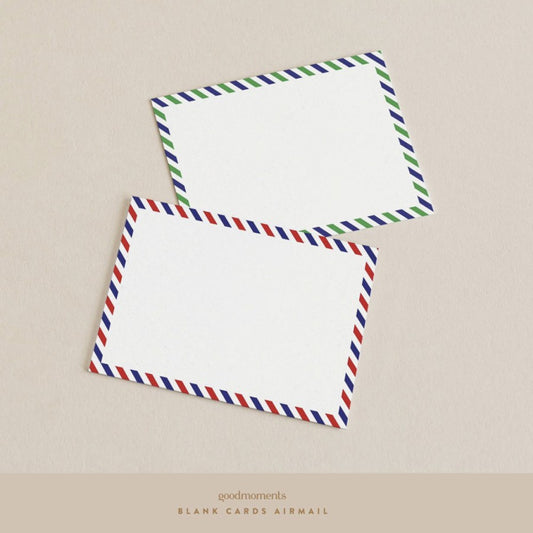 BLANK CARDS (NO CUSTOM NAME) - 6 Pcs Blank Gift Card