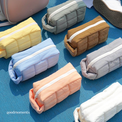 BOXY CLOUD POUCH - Nylon Travel Organizer Pouch