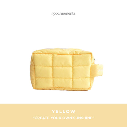 BOXY CLOUD POUCH - Nylon Travel Organizer Pouch