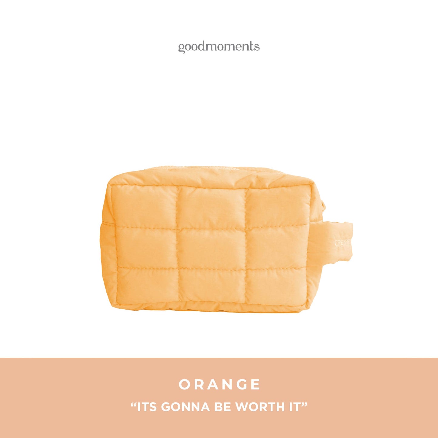 BOXY CLOUD POUCH - Nylon Travel Organizer Pouch