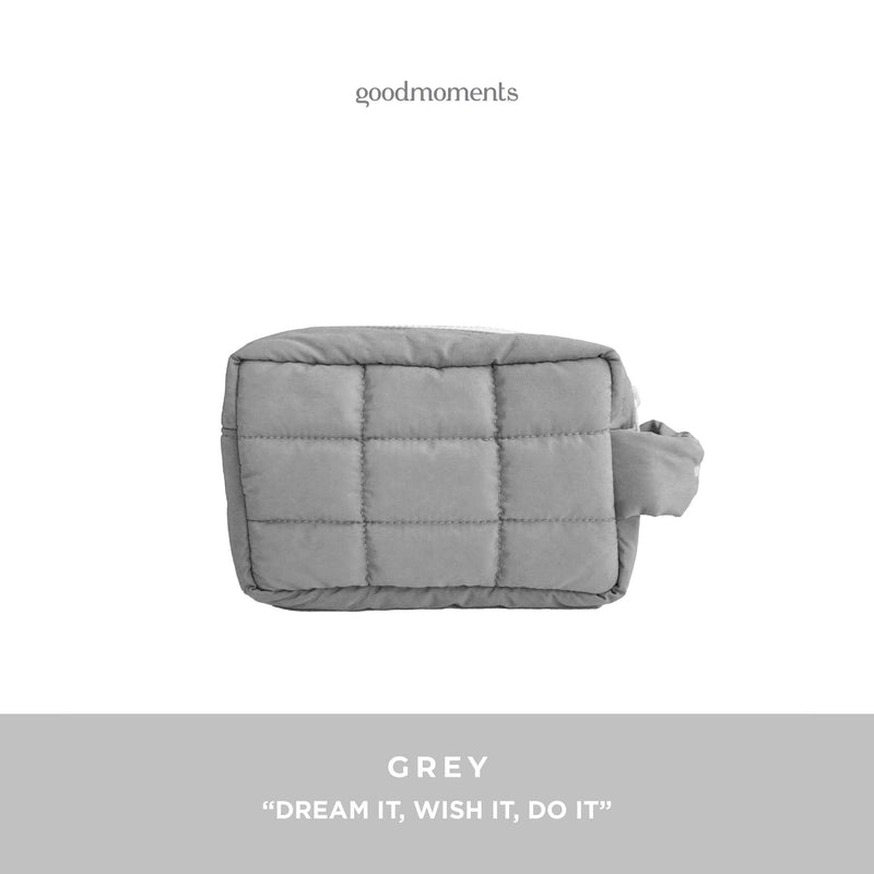 Boxy Cloud Pouch - Nylon Travel Organizer Pouch