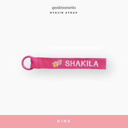HYEJIN STRAP - Custom Embroidery Strap