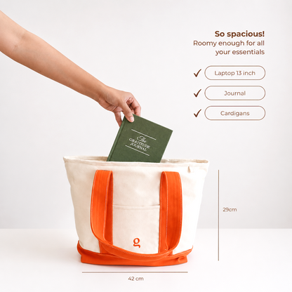 GOOD CARRYALL TOTE - Canvas Totebag
