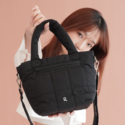GOOD PUFF TOTE - Puffy Tote Bag
