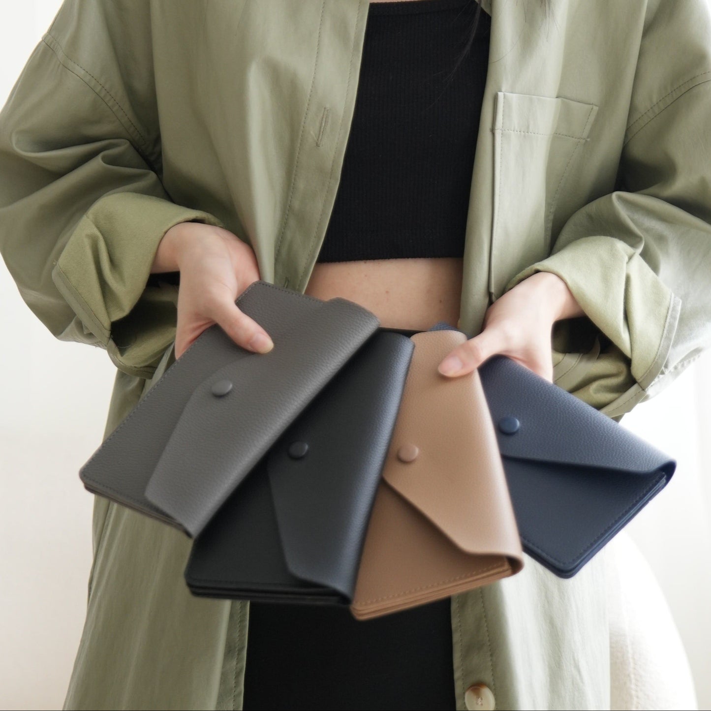 BILLIE WALLET ONE TONE - Synthetic Leather Daily Wallet