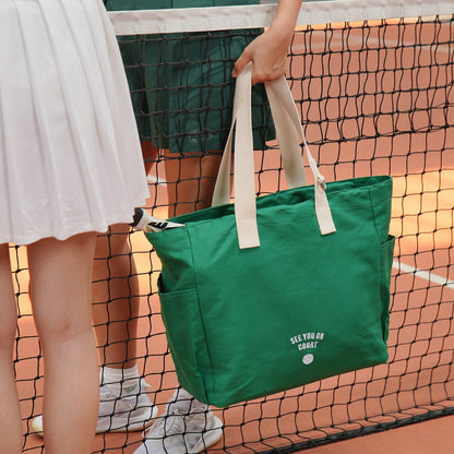COURT CARRYALL - Sports Canvas Tennis/Padel ToteBag