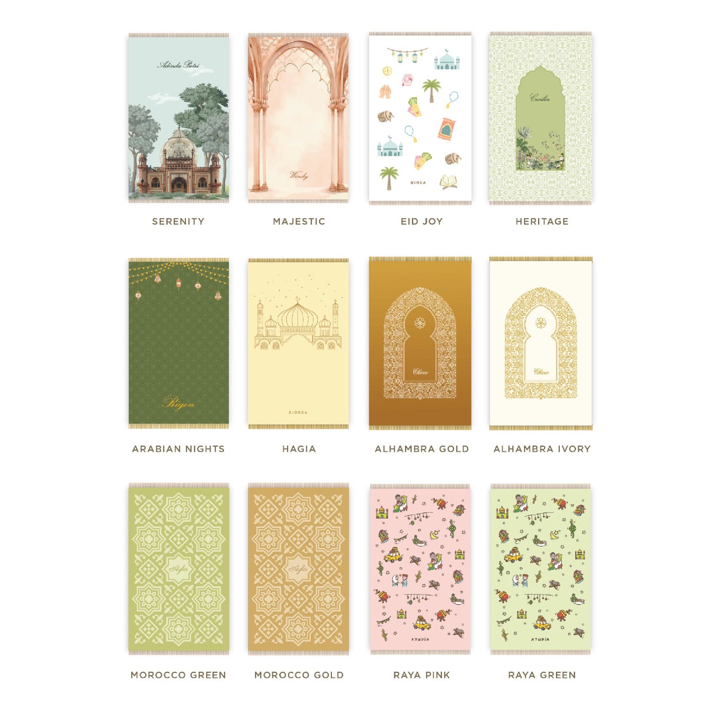 PRAYER MAT - Custom Prayer Mat