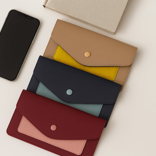 Louie Clutch - Leather Phone Wallet