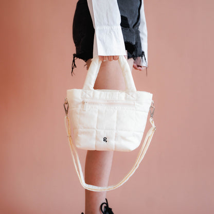 GOOD PUFF TOTE - Puffy Tote Bag