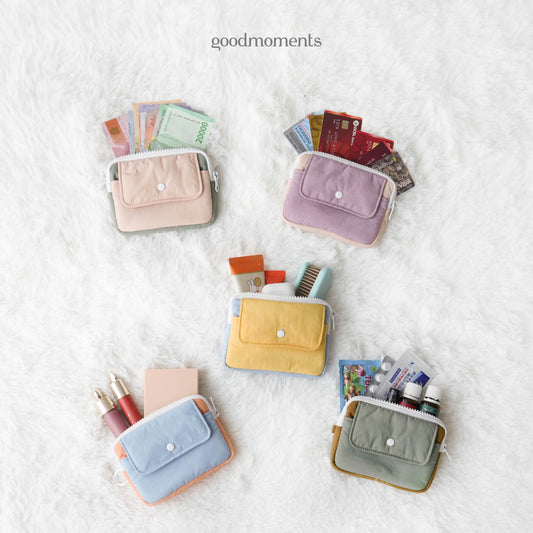 Aerin Pouch - Pouch Kotak / Pouch Uang / Pouch Kartu