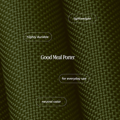 GOOD MEAL PORTER - Insulated Lunch Bag