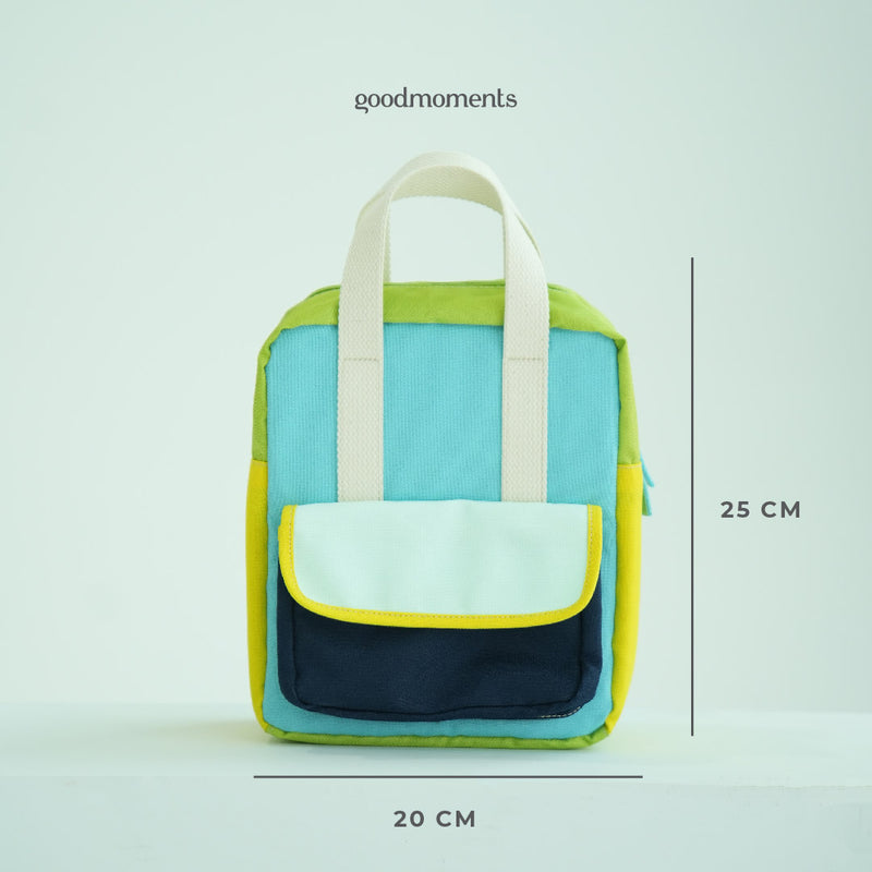 Kiki Bag Tricolor - 3 Ways To Wear (Mini Bag)