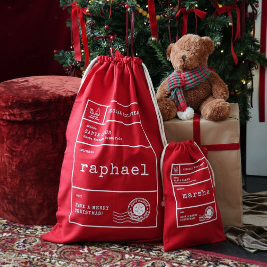 SANTA SACK - Custom Canvas Sack