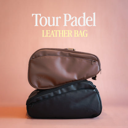 TOUR PADEL LEATHER - Synthethic Leather Padel Bag
