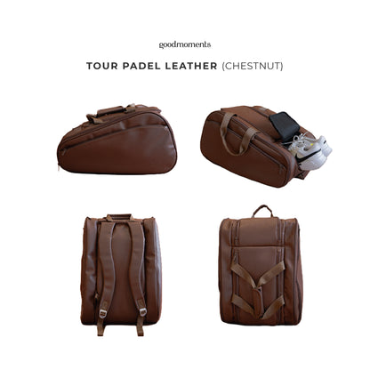 TOUR PADEL LEATHER - Synthethic Leather Padel Bag