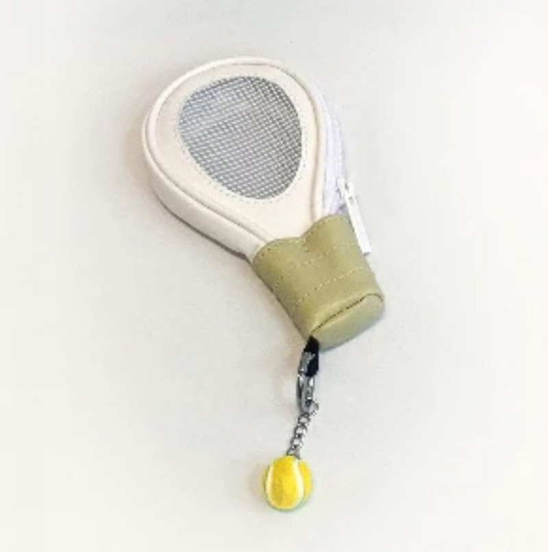 Racket Bag Charm - Racket Pouch Bag Charm