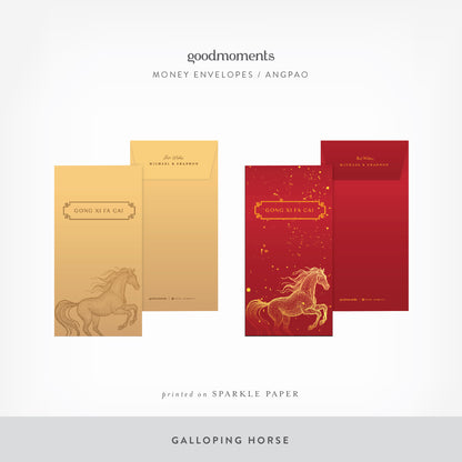 GONG XI FA CAI Custom Money Envelope - Custom CNY Money Envelope