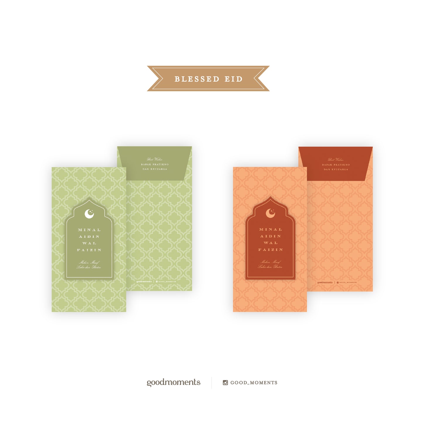 EID MONEY ENVELOPES - Ramadan Custom Money Envelope