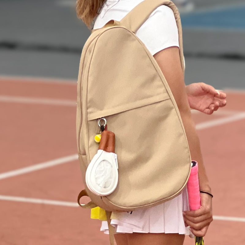 Racket Bag Charm - Racket Pouch Bag Charm