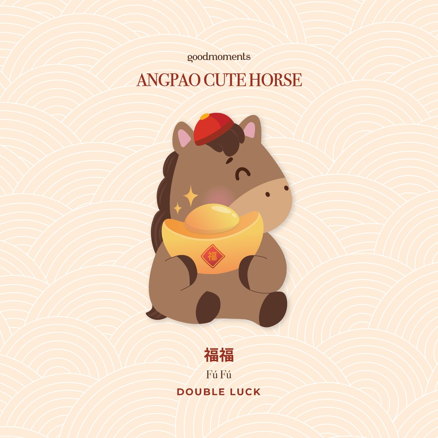 CUTE HORSE ANGPAO - Special CNY 2026