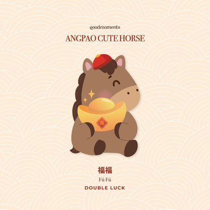 CUTE HORSE ANGPAO - Special CNY 2026