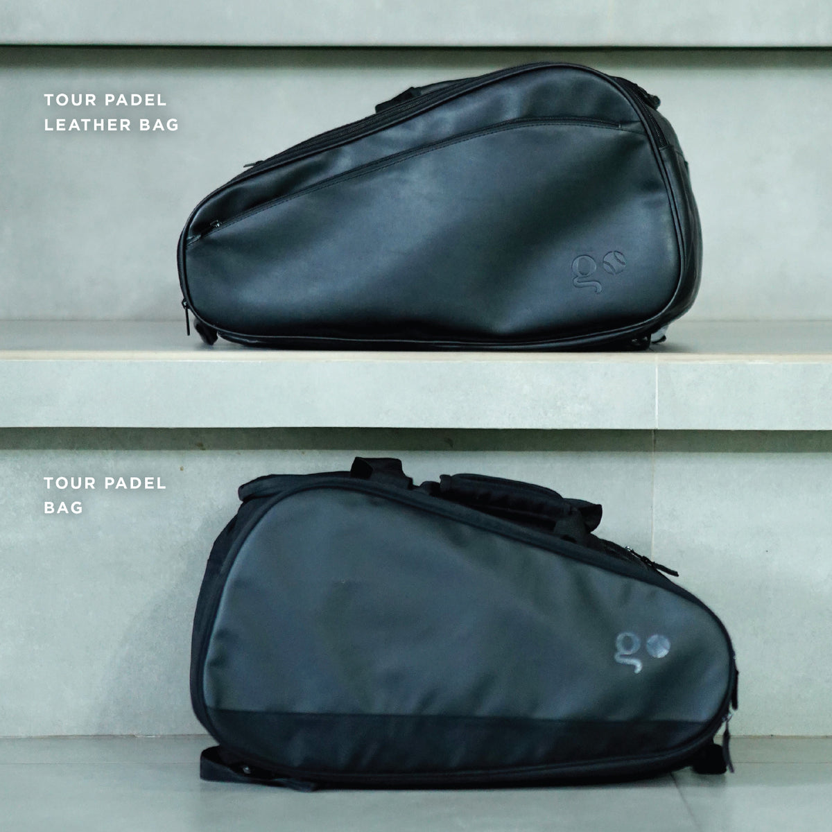 TOUR PADEL LEATHER - Synthethic Leather Padel Bag
