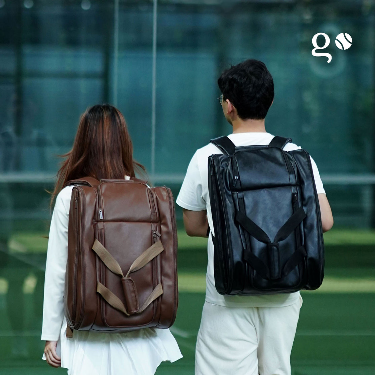 TOUR PADEL LEATHER - Synthethic Leather Padel Bag