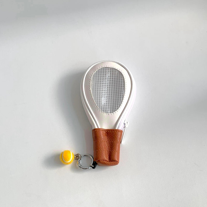 Racket Bag Charm - Racket Pouch Bag Charm