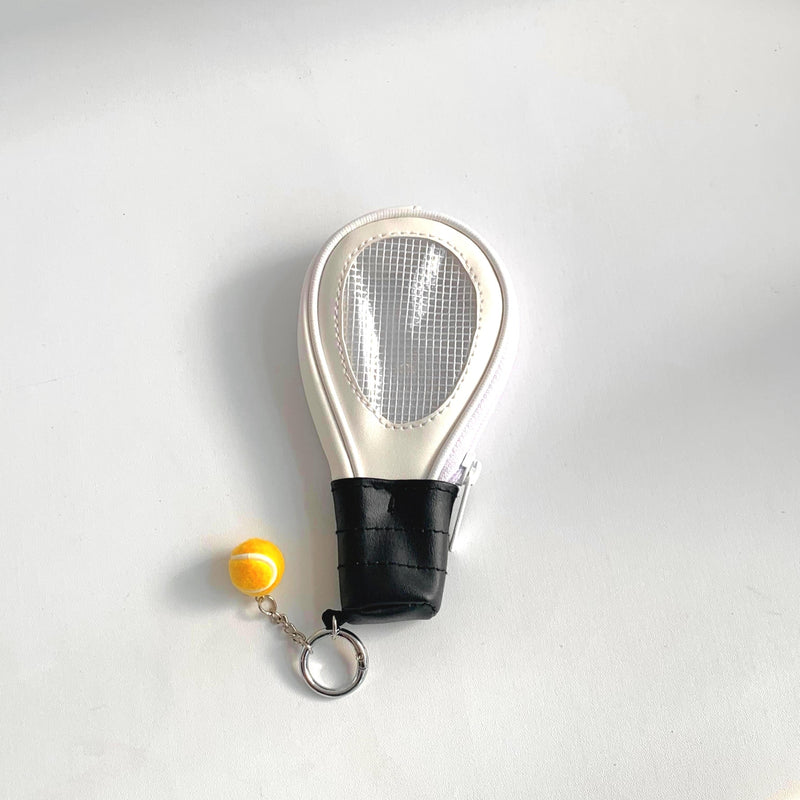 Racket Bag Charm - Racket Pouch Bag Charm