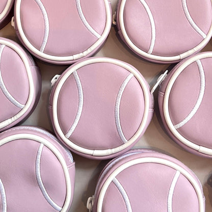 BALL BAG CHARM - Tennis Ball Pouch Bag Charm