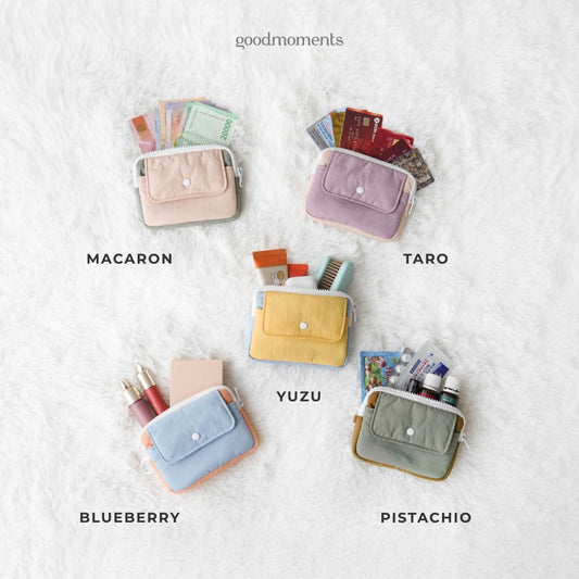 Aerin Pouch - Pouch Kotak / Pouch Uang / Pouch Kartu