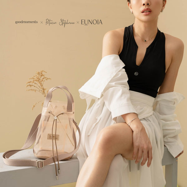 Stephanie Crossbody Bag - Goodmoments x Patricia Stephanie x Eunoia / Mesh Bag / Mini Bag / Sling Bag