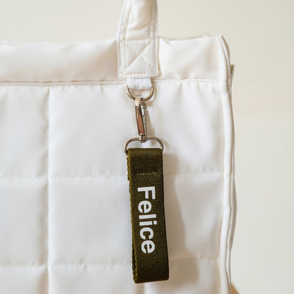 MINI WRIST STRAP - Strap Key Chain With Custom Name